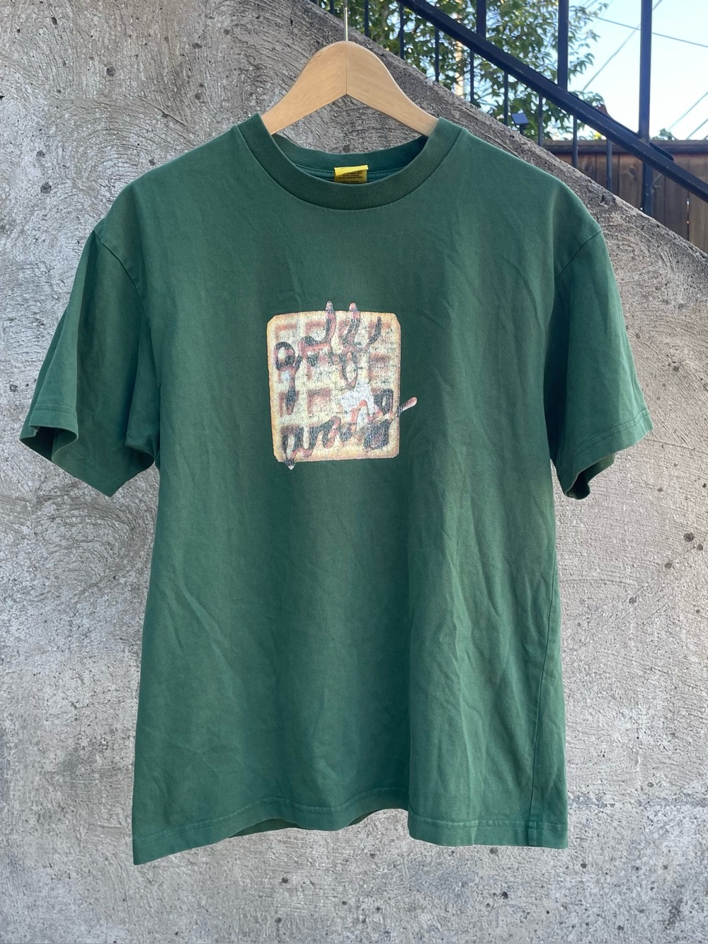 Green Golf Wang Tyler the Creator breakfast waffle t shirt size medium